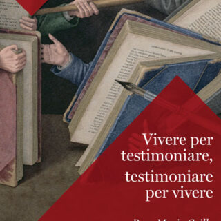 copertina libro vivere per testimoniare