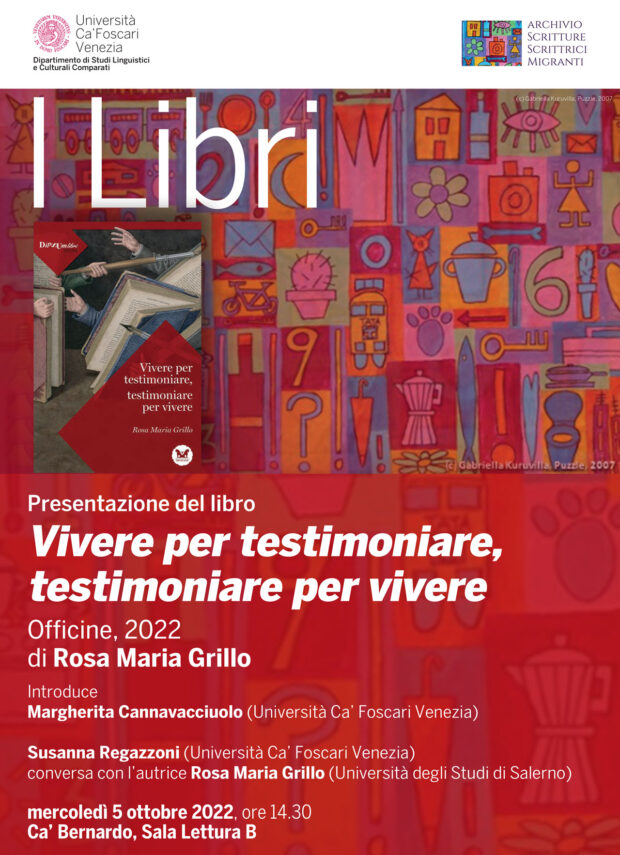 "Vivere per testimoniare, testimoniare per vivere" presentato a Venezia