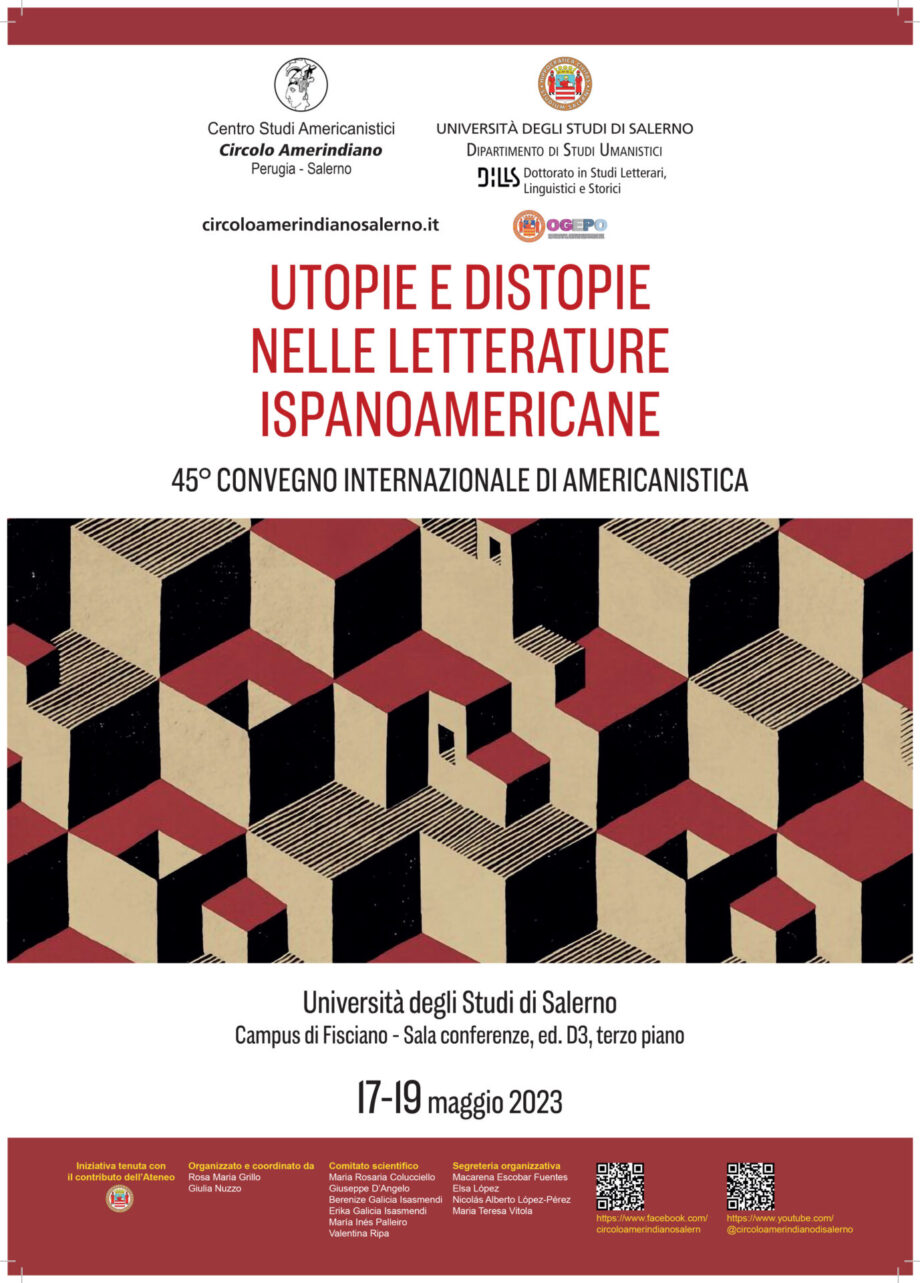 locandina atti utopie distopie nelle letteratura ispanoamericane
