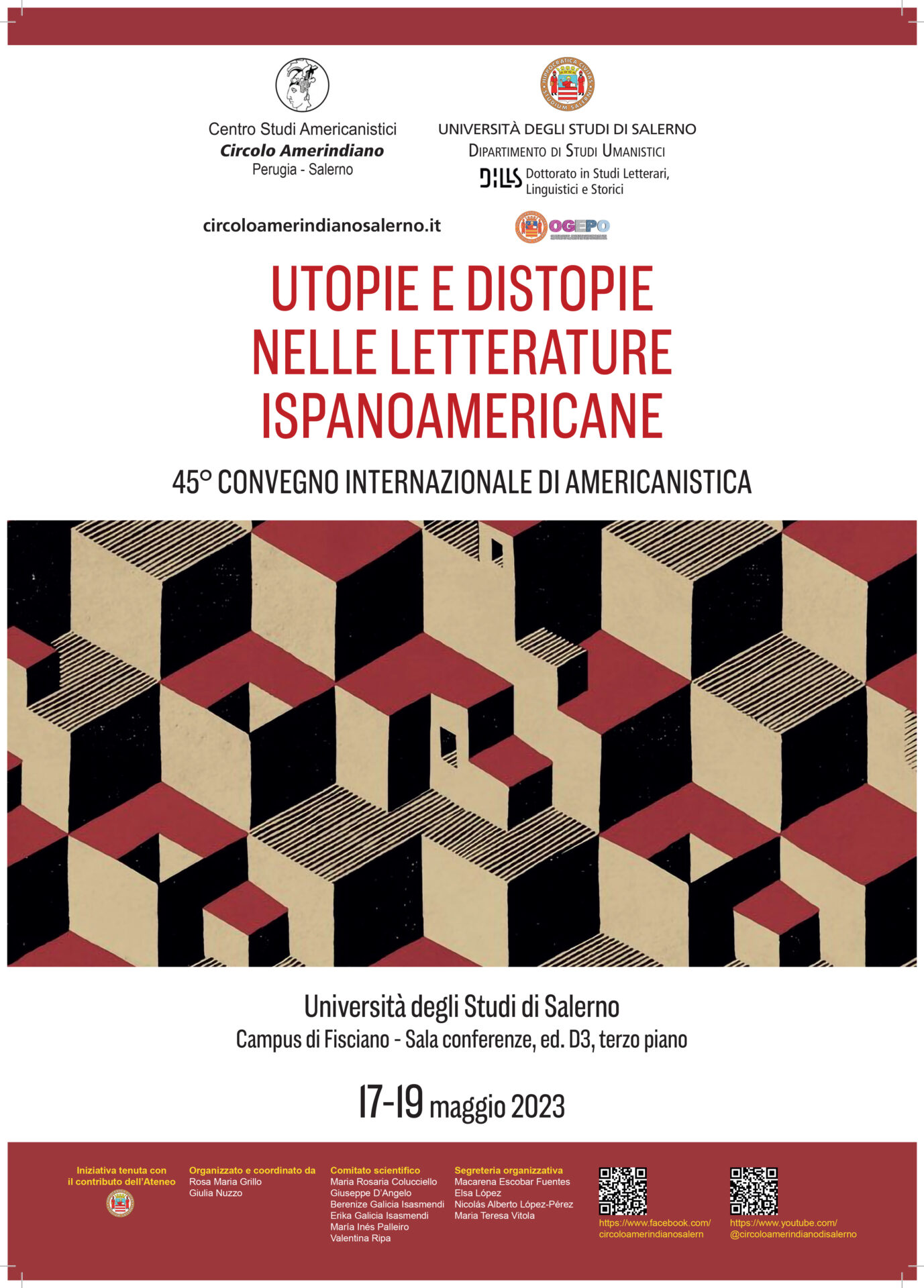 locandina atti utopie distopie nelle letteratura ispanoamericane