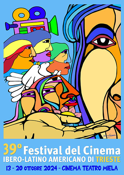 Locandina del 39° festial del cinema ibero-latino americano di Trieste